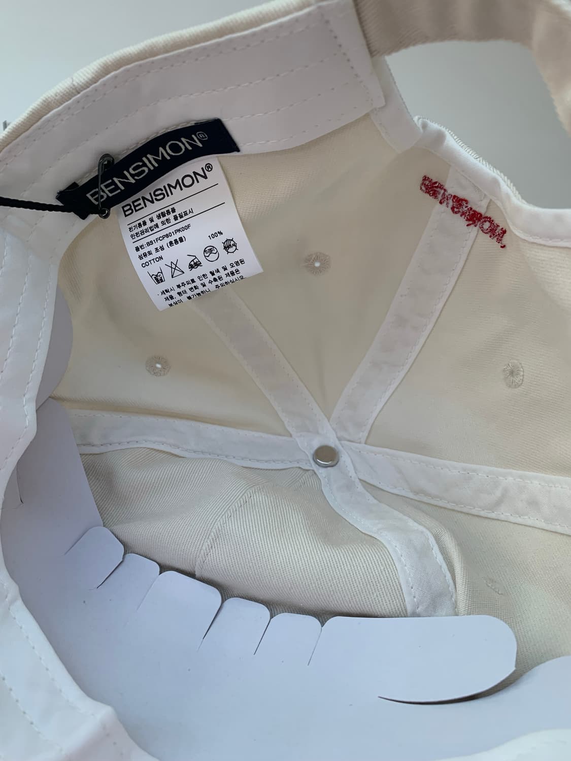 BENSINON 핑크 캡 상품이미지3