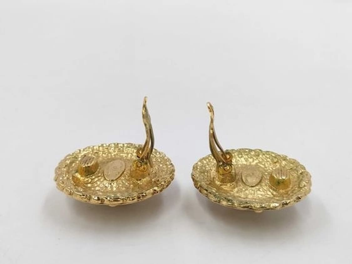 🏷️ [예약] 샤넬 빈티지 CC 펄 골드 이어링 / S급 (희귀 매물) 상품이미지3