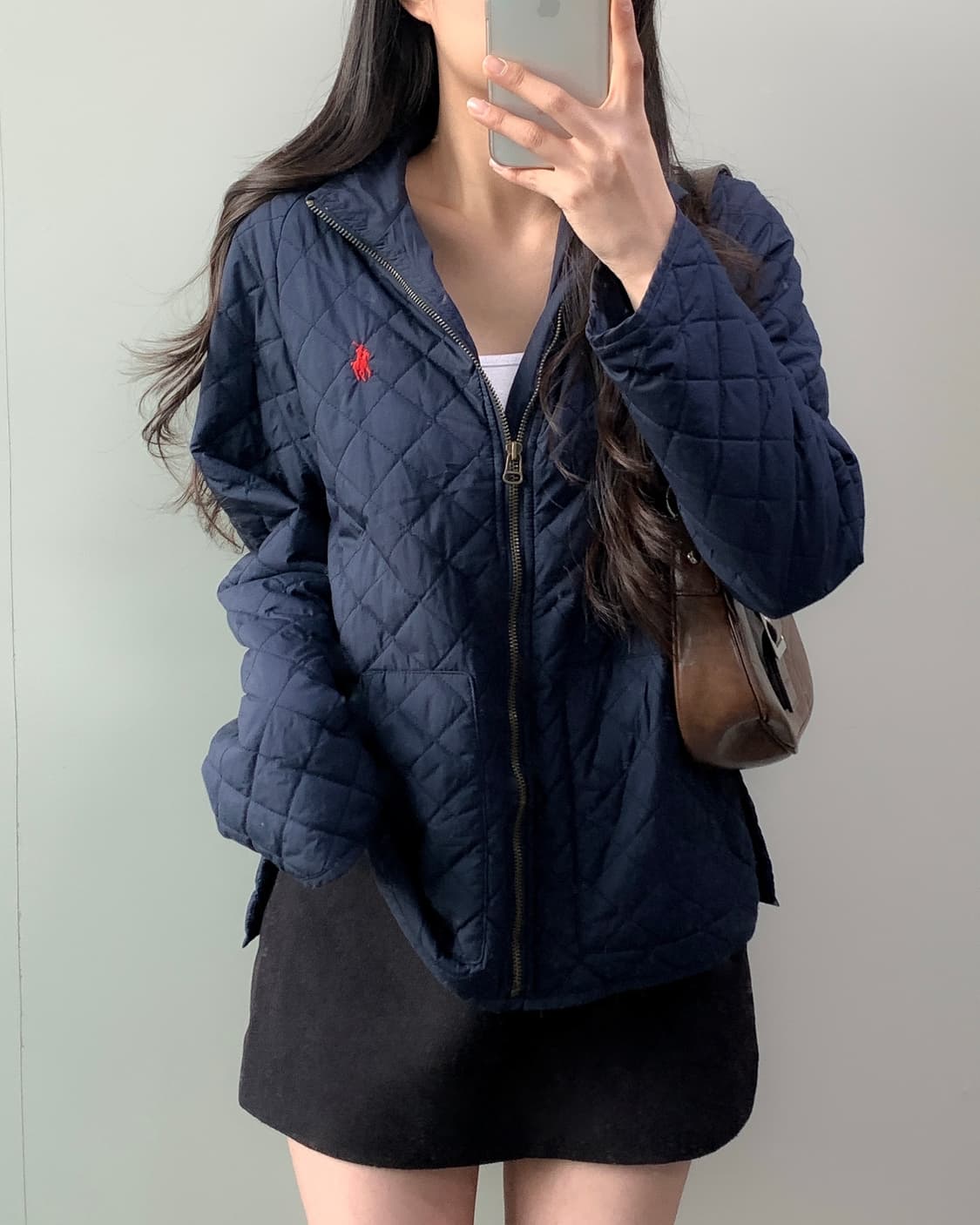 폴로 퀼팅 자켓 상품이미지1