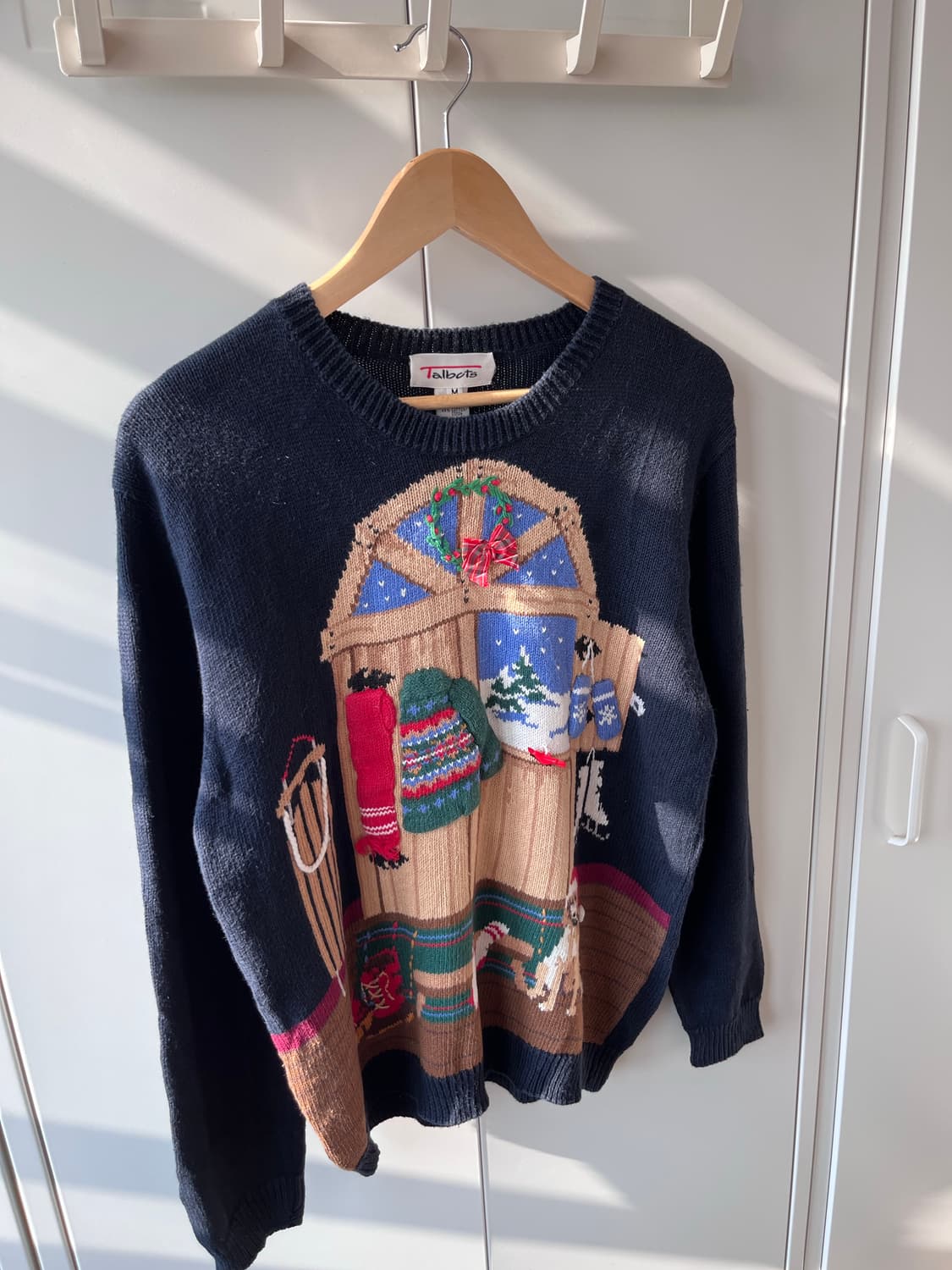 Talbots 크리스마스 풍경 니트 스웨터 상품이미지7