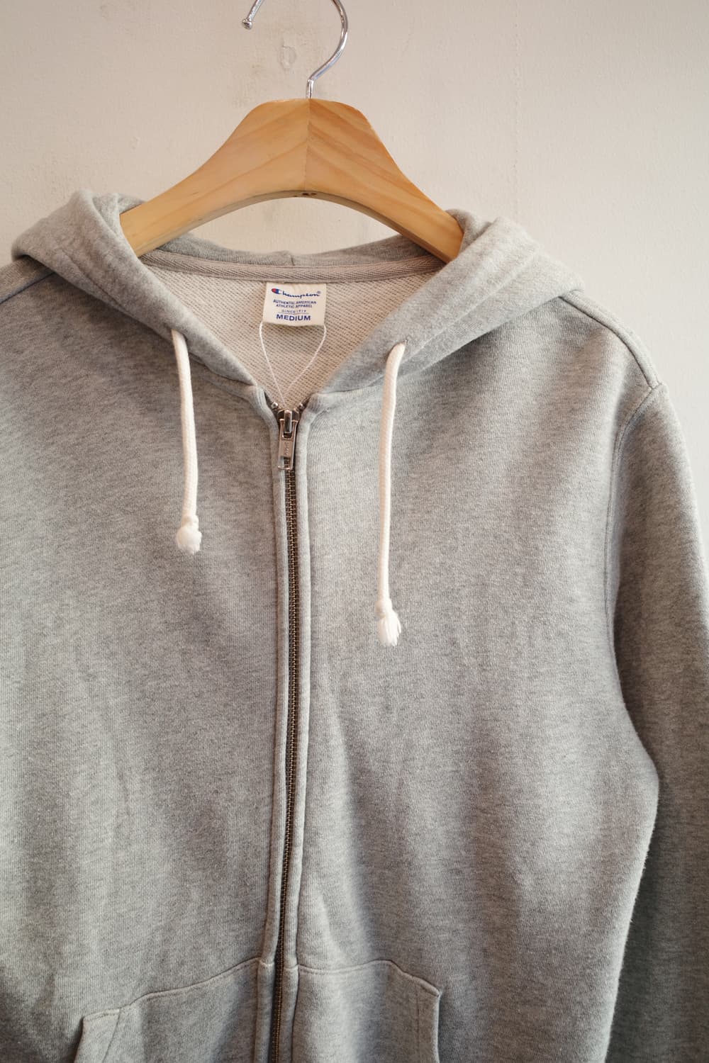 Champion 챔피온 그레이 후드 집업 상품이미지2