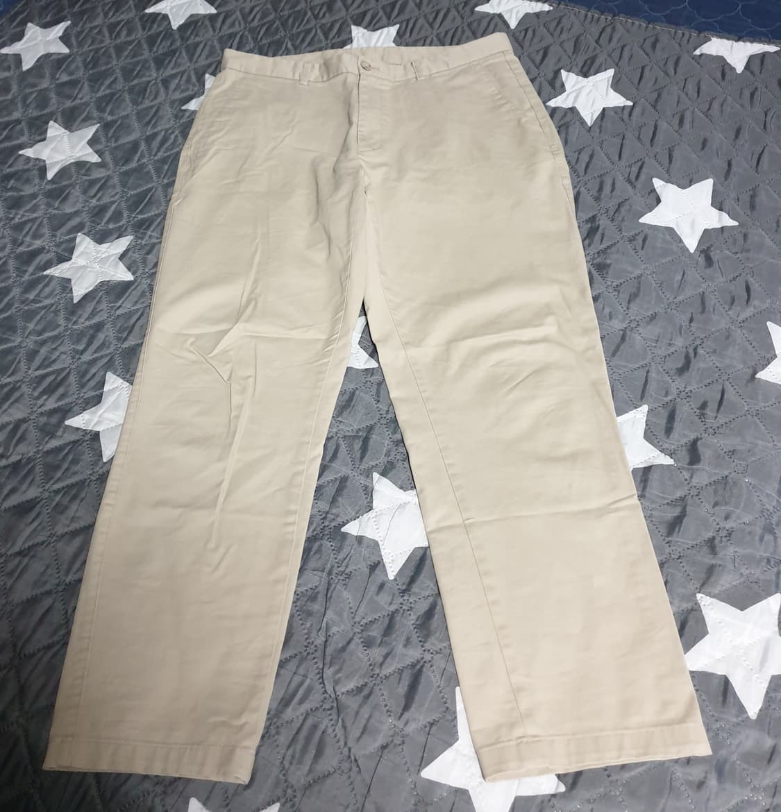 OLZEN 스탠다드핏 스판 치노팬츠 베이지 (34) 상품이미지1