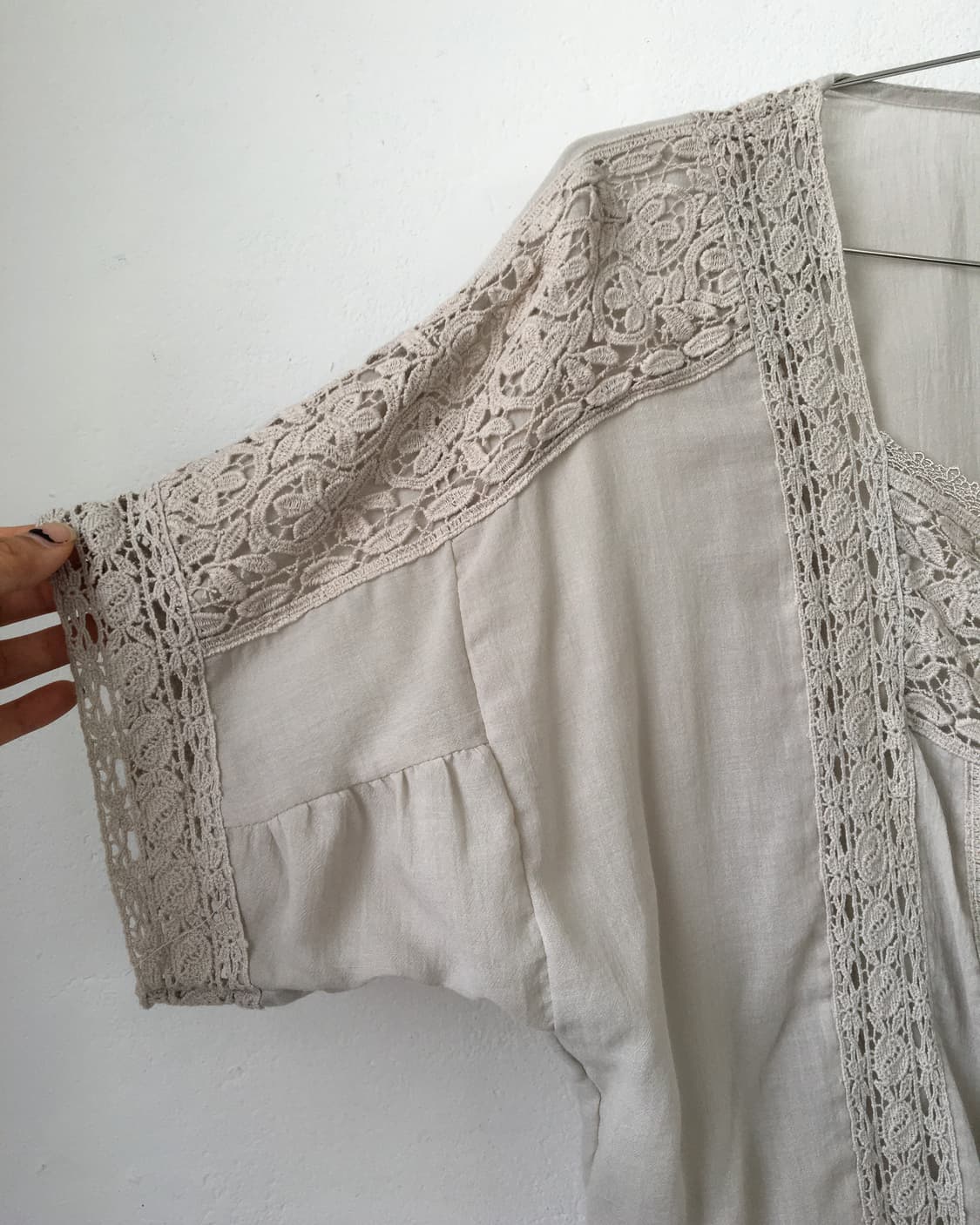 crochet layer blouse 상품이미지5