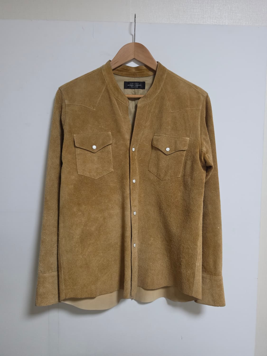 언유즈드 스웨이드 웨스턴 셔츠 2사이즈 상품이미지1