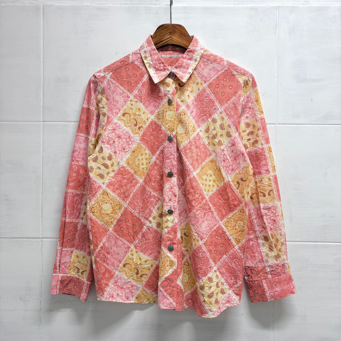 CYNTHIA company limited 웨스턴 페이즐리 셔츠 남방 J 상품이미지1