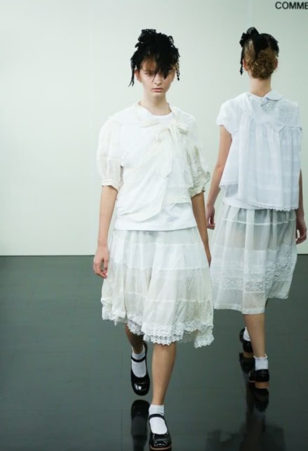 Comme des Gargons tricot 트리콧 레이스   블라우스 상품이미지6