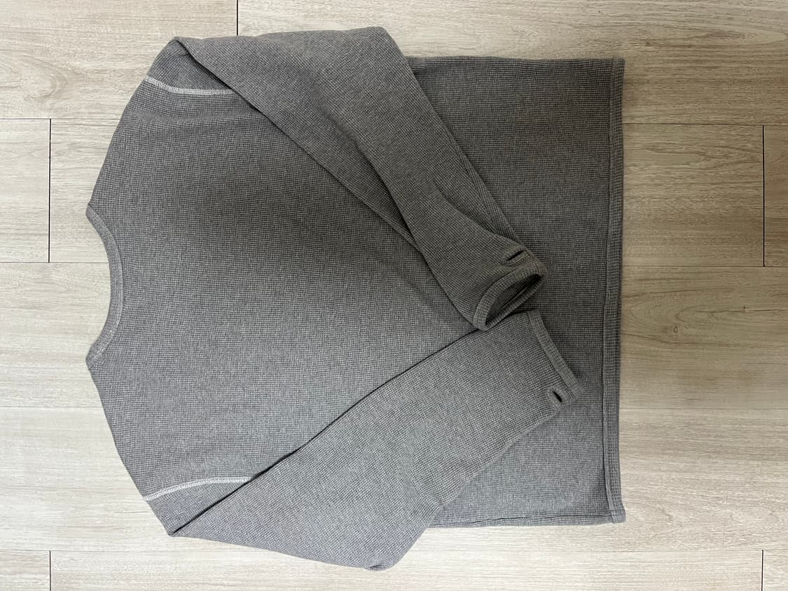 씨솔트 와플 립 롱슬리브 3사이즈 상품이미지2