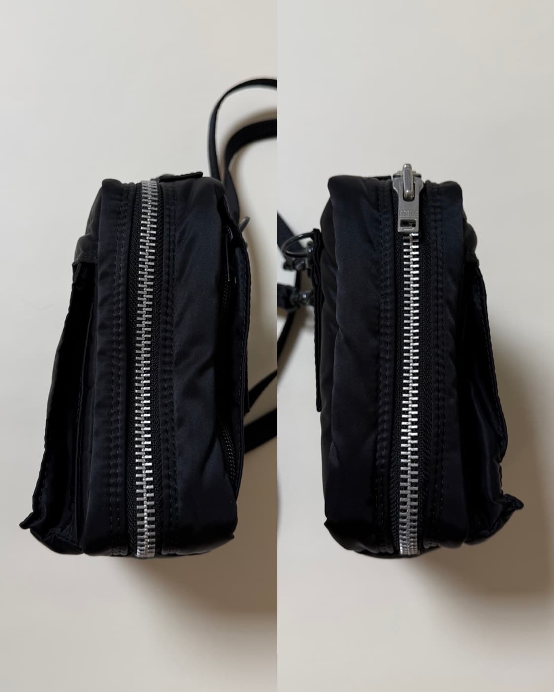 (신형) PORTER 포터 탱커 스퀘어 숄더백 블랙 상품이미지6