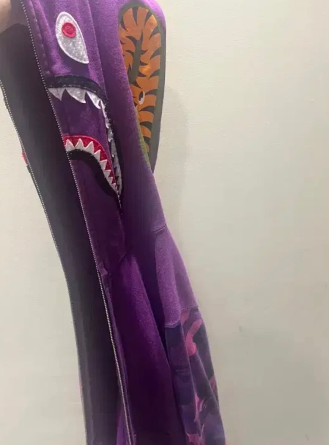 베이프 샤크후드 보라퍼플 L 상품이미지1