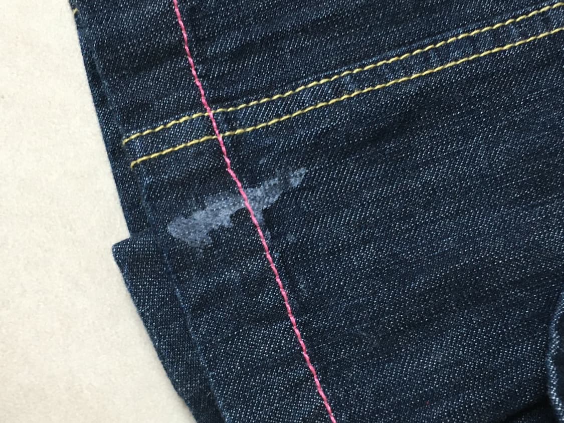 청 데님 체크 스커트 치마 라떼 히메 갸루 러블리 로걀 모리 빈티지 상품이미지2