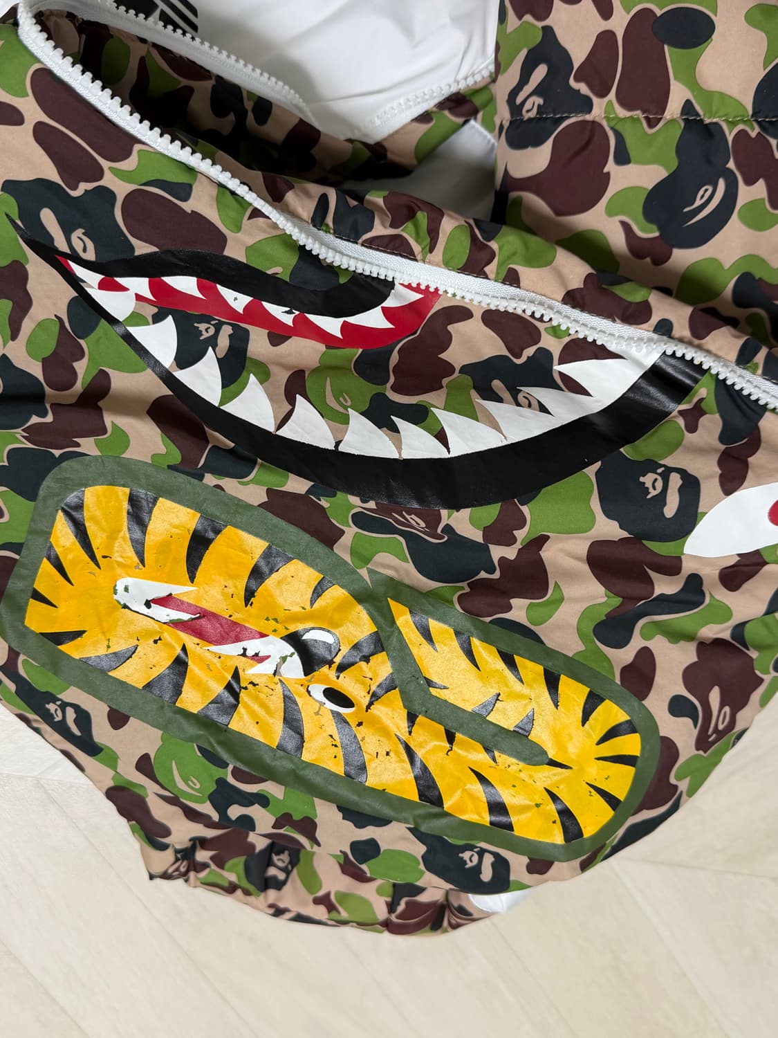 베이프 아디다스 콜ㄹㅏ보패딩 상품이미지3