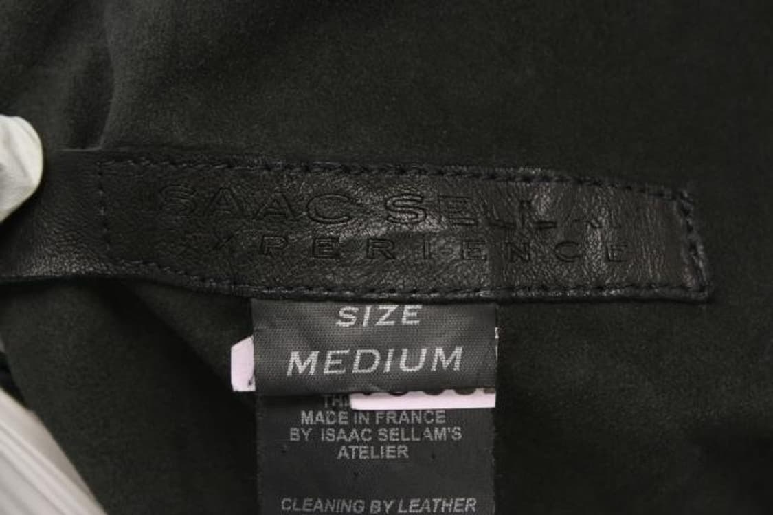 Isaac sellam 카프스킨 더블 집업 상품이미지6