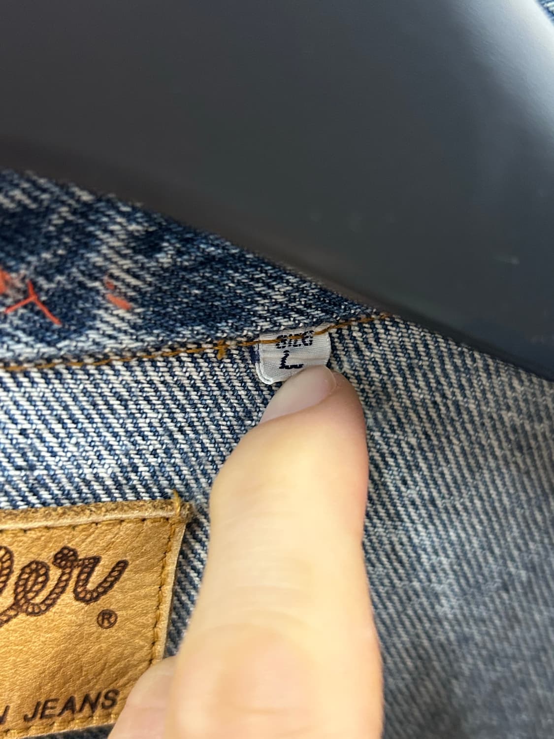 Wrangler (랭글러) 데님 청자켓 상품이미지6