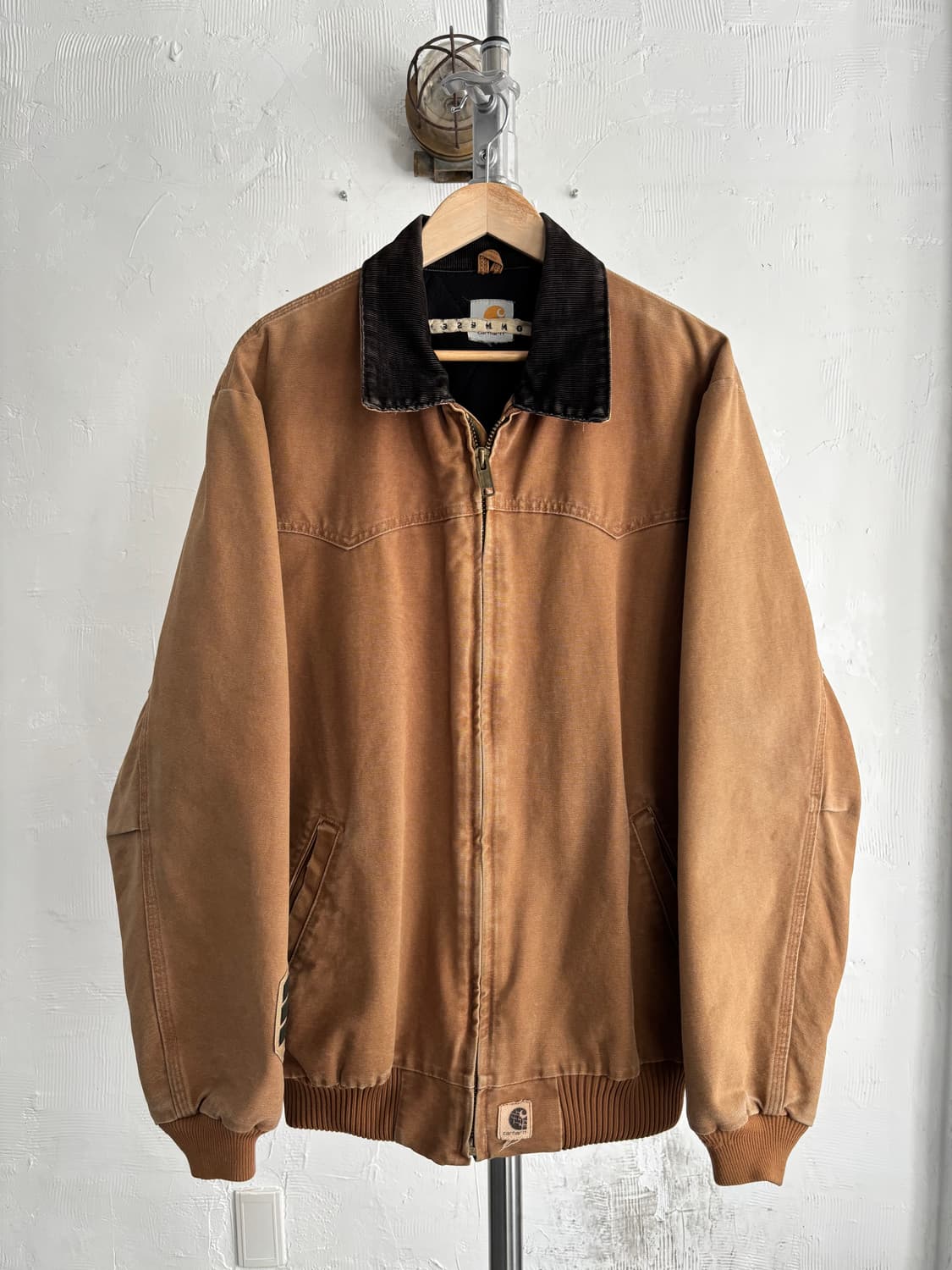 Carhartt 칼하트 산타페 브라운 워크 자켓 상품이미지2