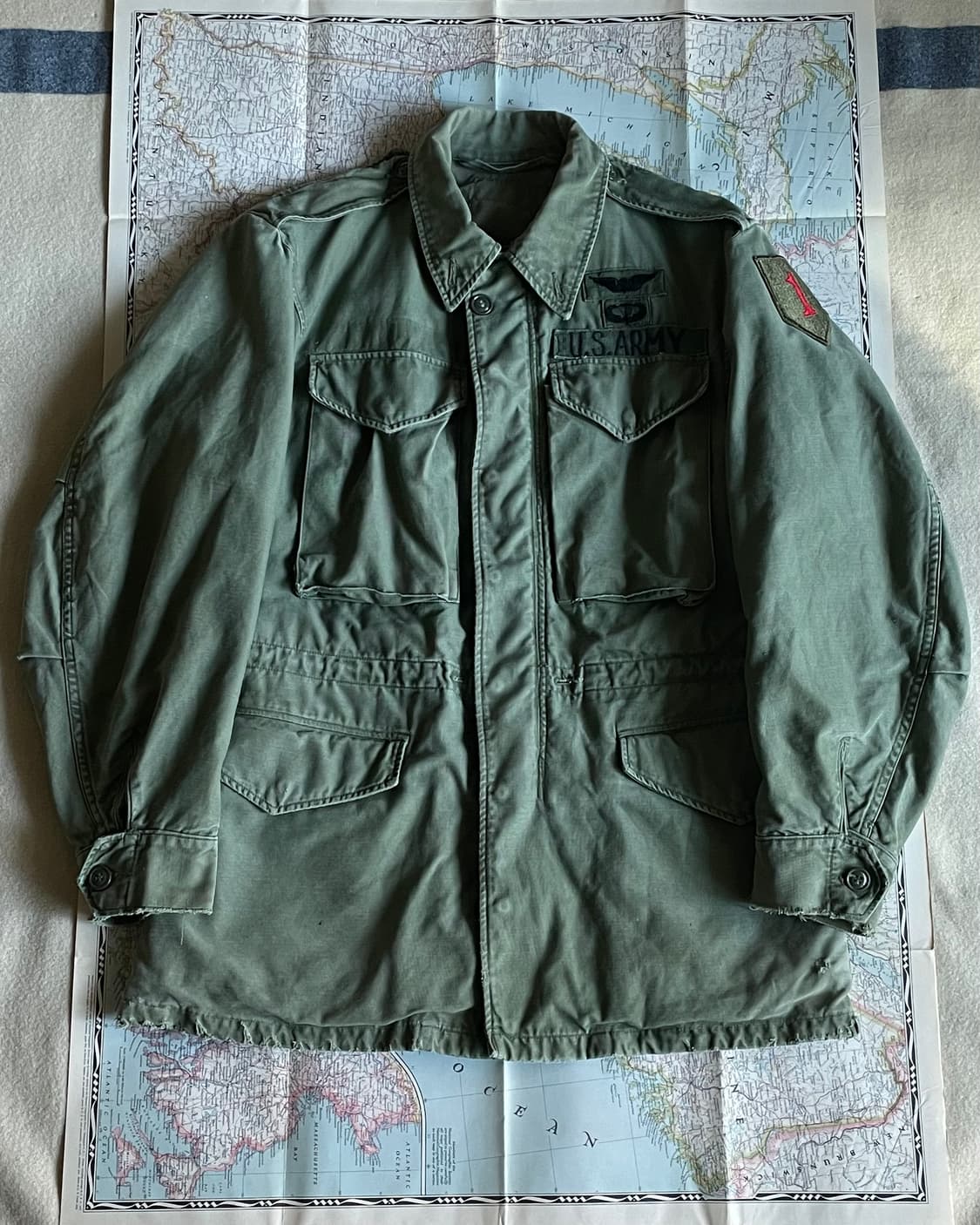 50s US ARMY m51 field jacket 상품이미지1