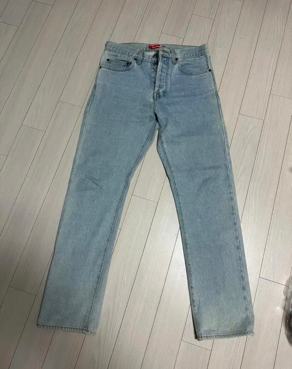 슈프림 연청 데님 팬츠 바지 30 상품이미지2