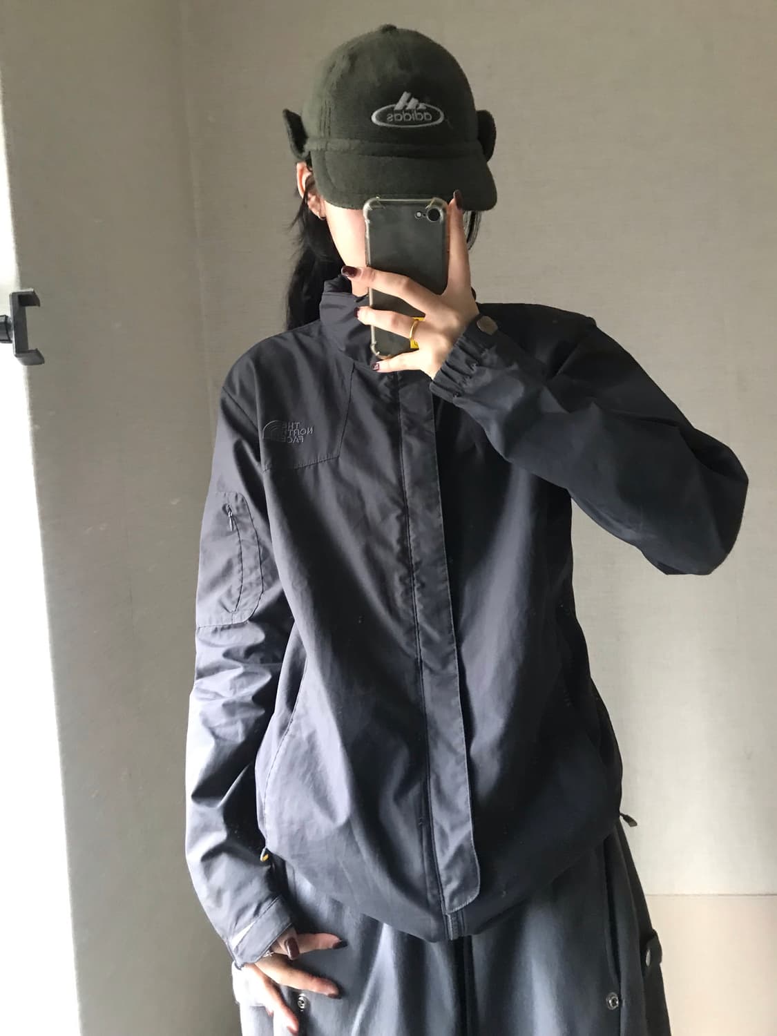 노페 그레이 바람막이 상품이미지3