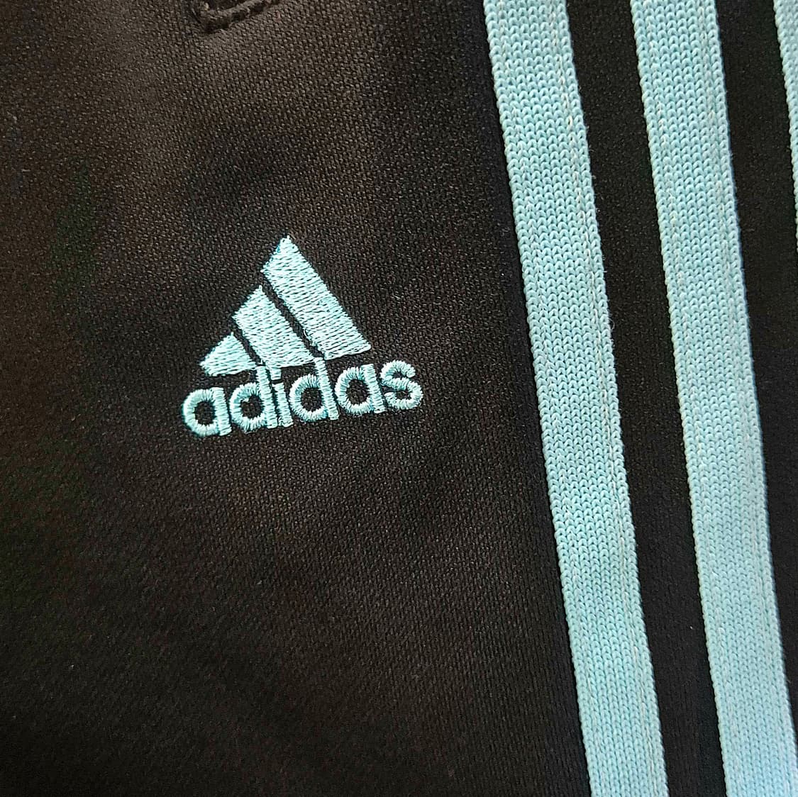 아디다스 블랙 스카이블루 검하 팬츠 상품이미지3