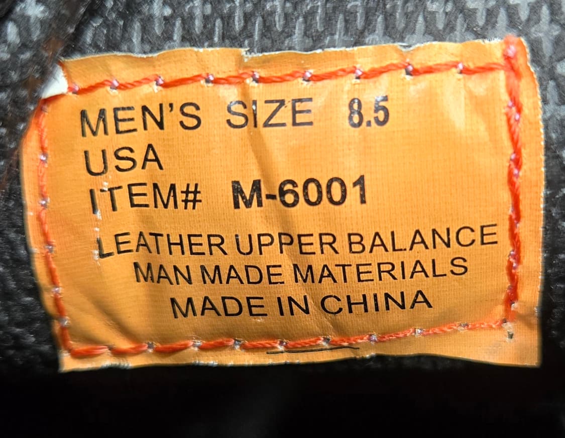 돔바 미착용 265mm-   STONKER 워커 부츠 블랙 8.5 상품이미지7