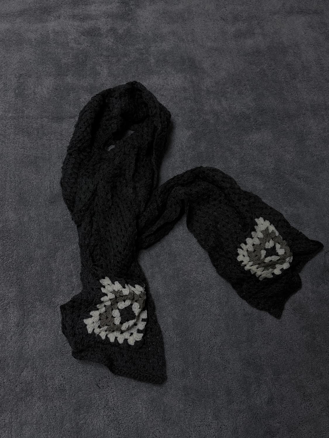 Vintage enthic knit morigirl muffler 상품이미지2