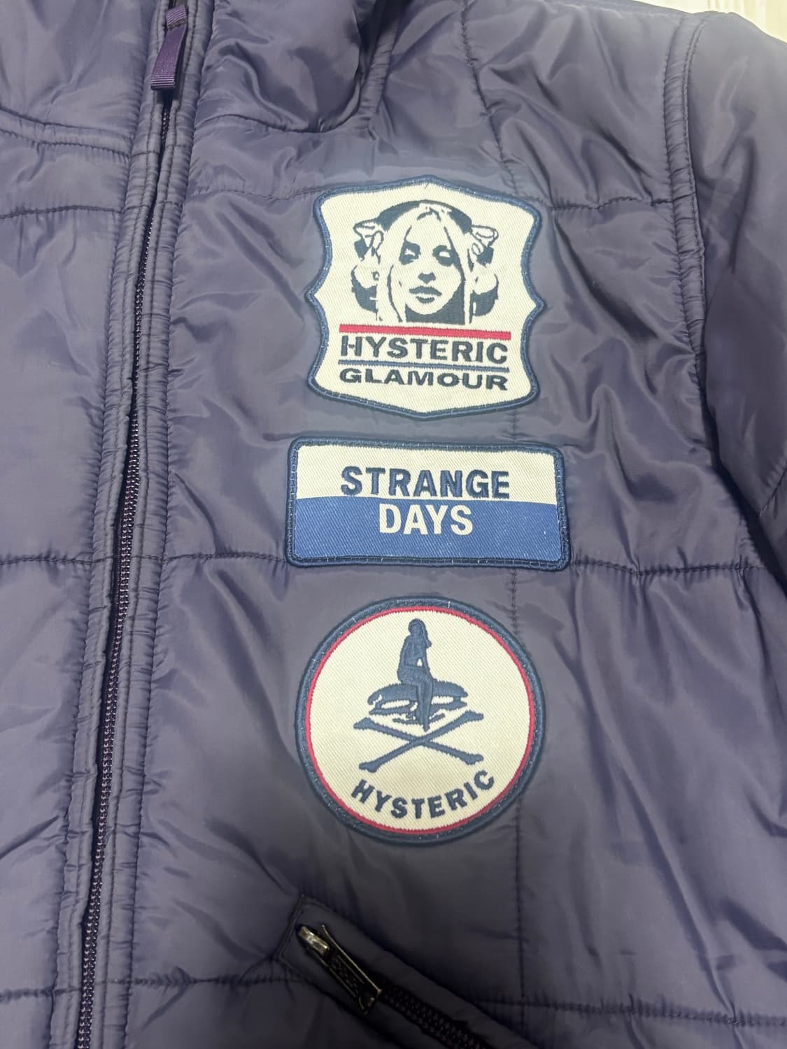 레어) 히스테릭글래머 와펜 패딩 자켓 상품이미지2