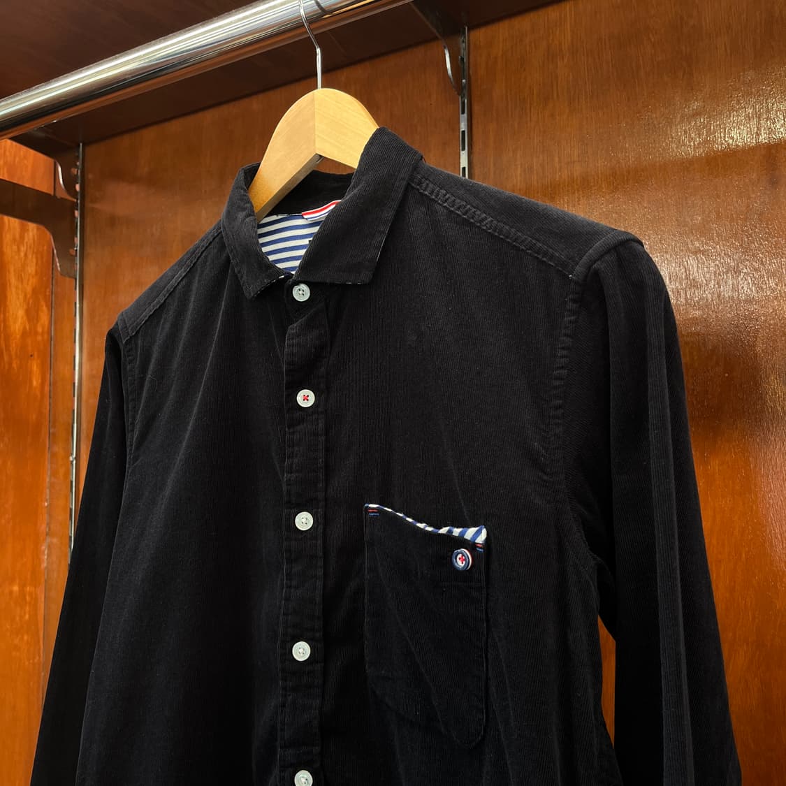 빔즈 하트 코듀로이 셔츠 [ 55-66 ] 상품이미지3