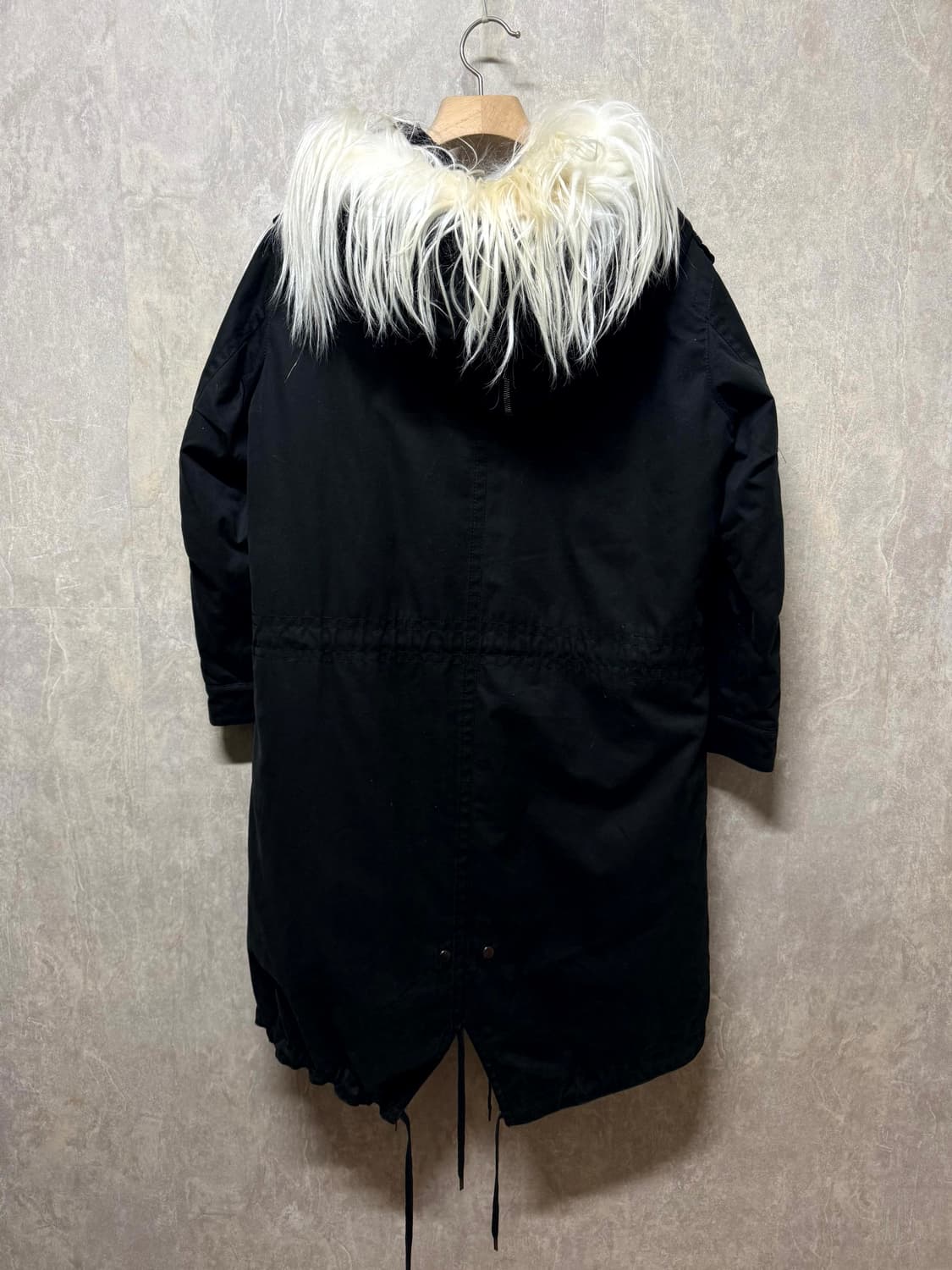 XXS / Neil Barrett 닐바렛 고트퍼 피쉬테일 야상 자켓 상품이미지2