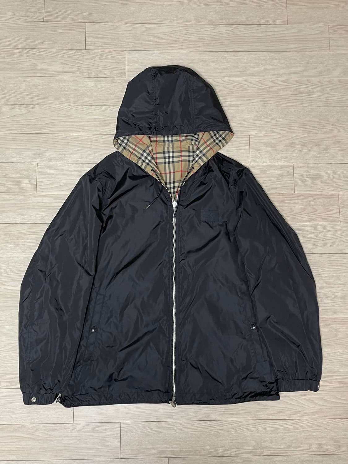 [ XXL ] 24fw 버버리 리버시블 체크 바람막이 자켓 새상품급 상품이미지2