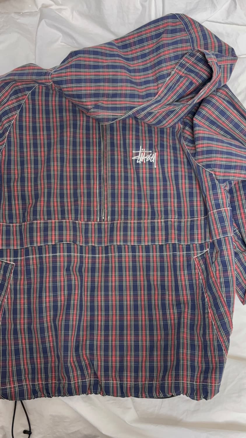 Stussy Brushed Cotton Anorak Plaid 상품이미지3