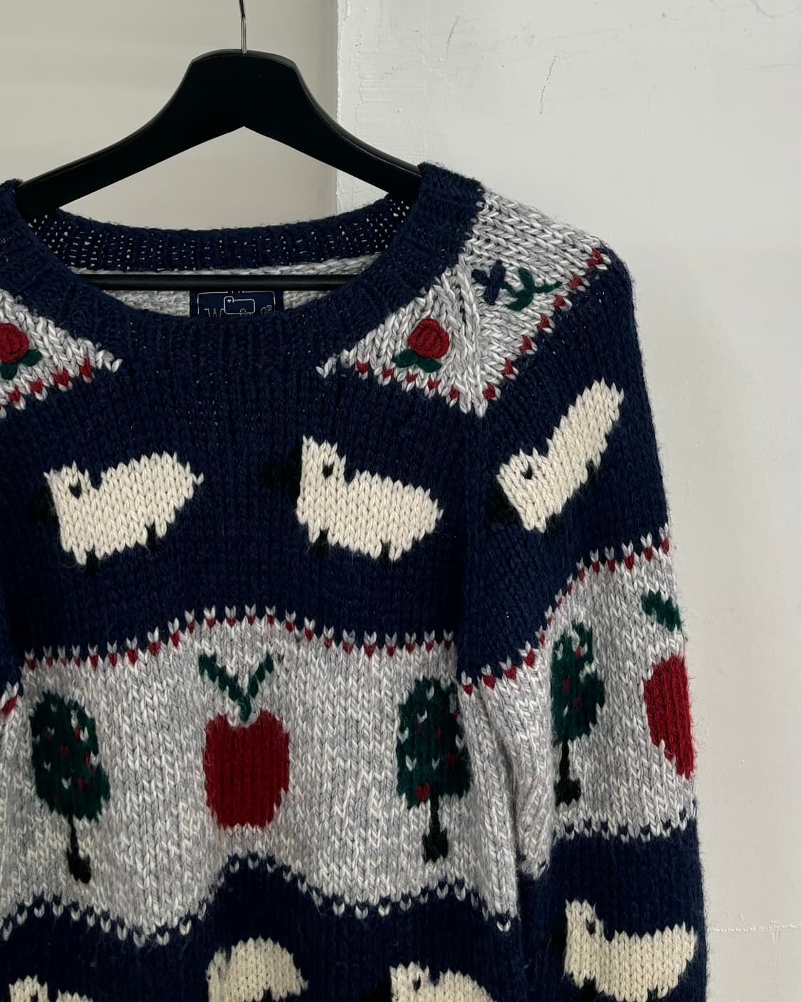 울리치 캐시미어 자카드 스웨터 상품이미지4