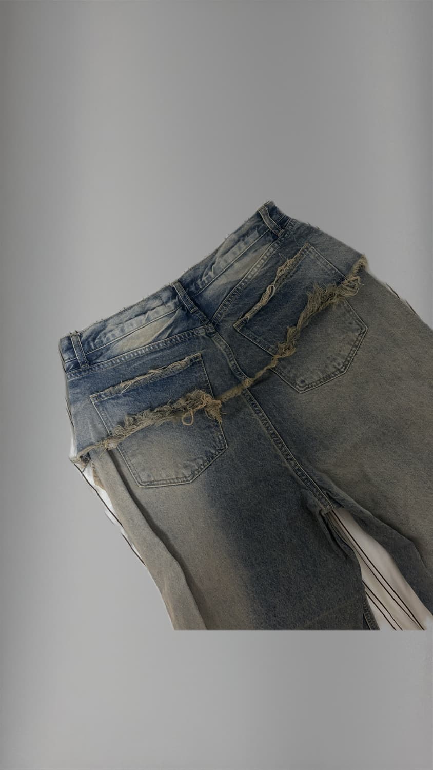 SEO 포켓 레이어드 데님 (2) 상품이미지8