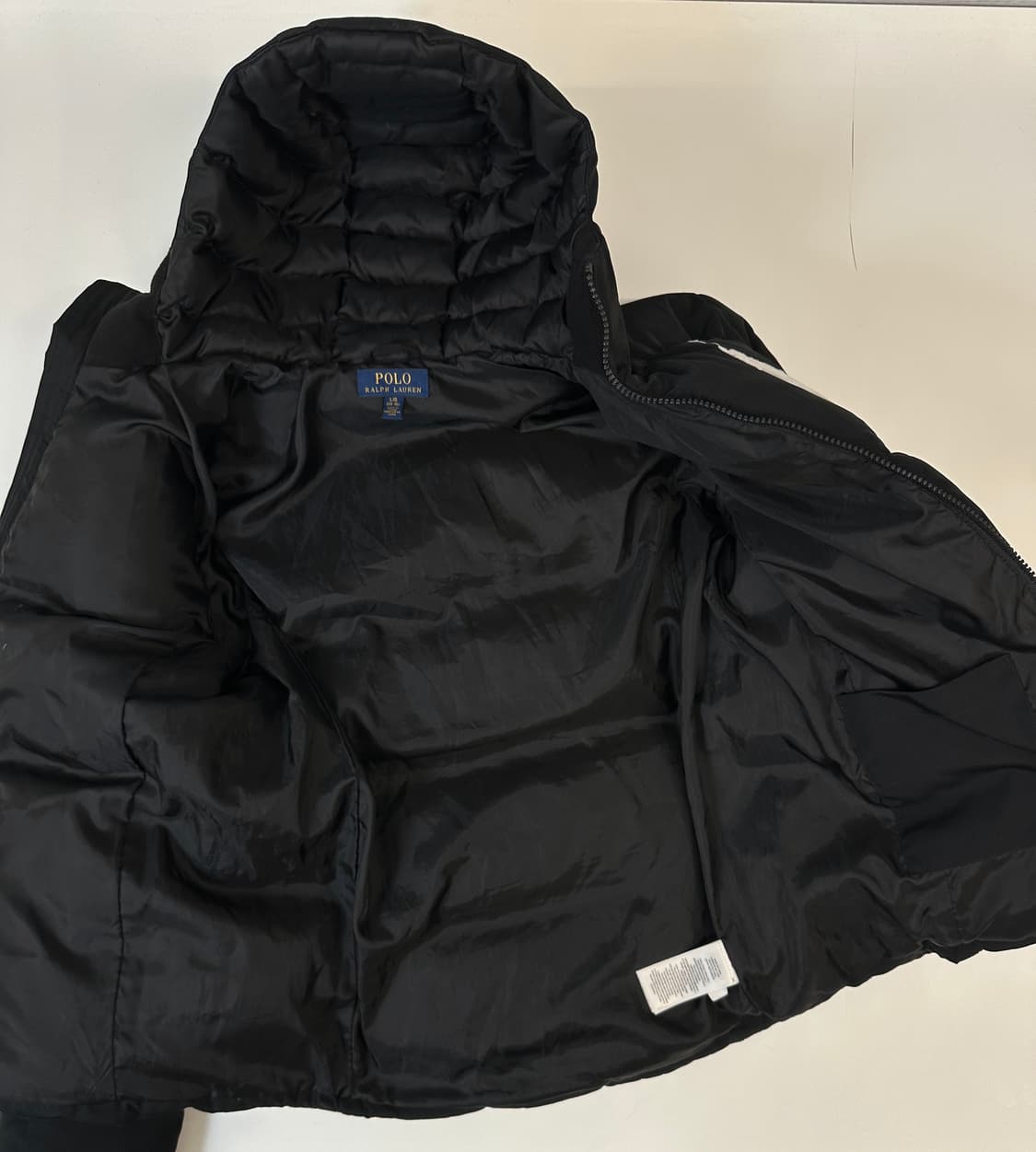 폴로 빅포니 패딩 블랙 S(덕다운) 상품이미지4