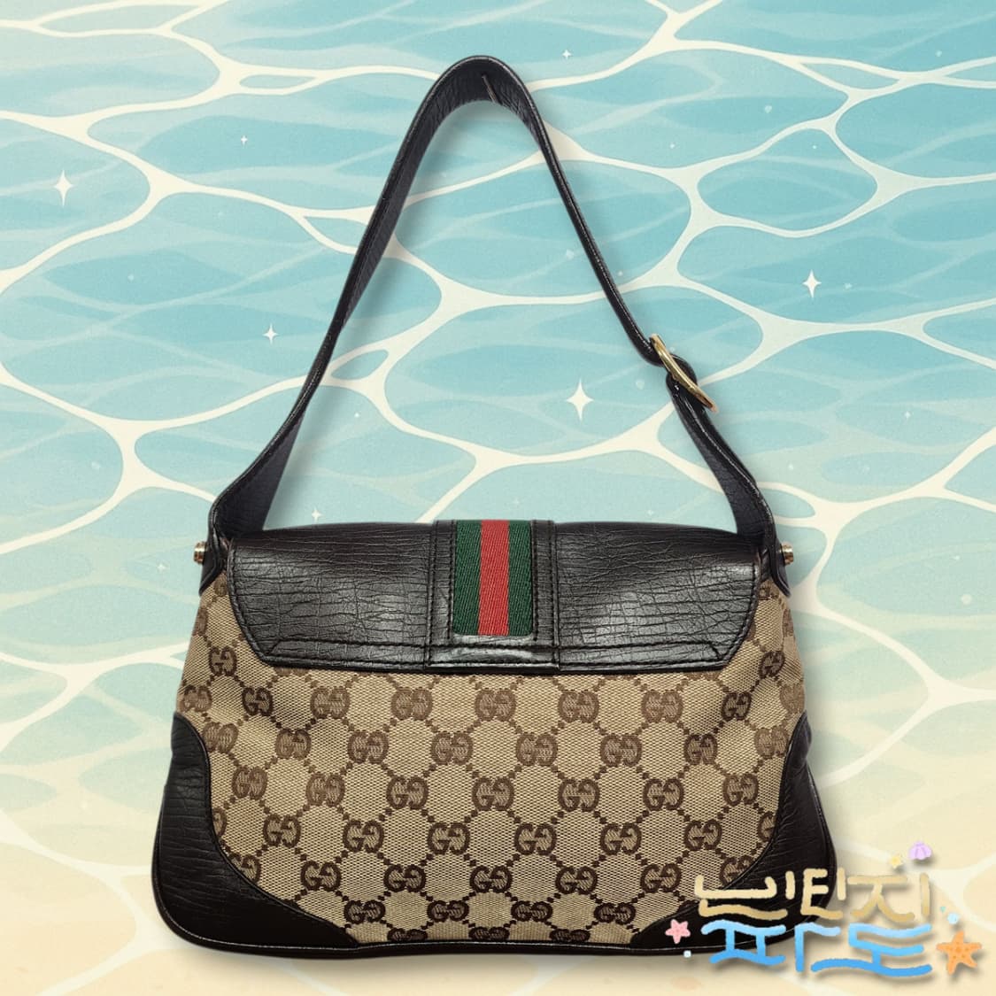 GUCCI 구찌 00s 빈티지 G버클 재키백 상품이미지5