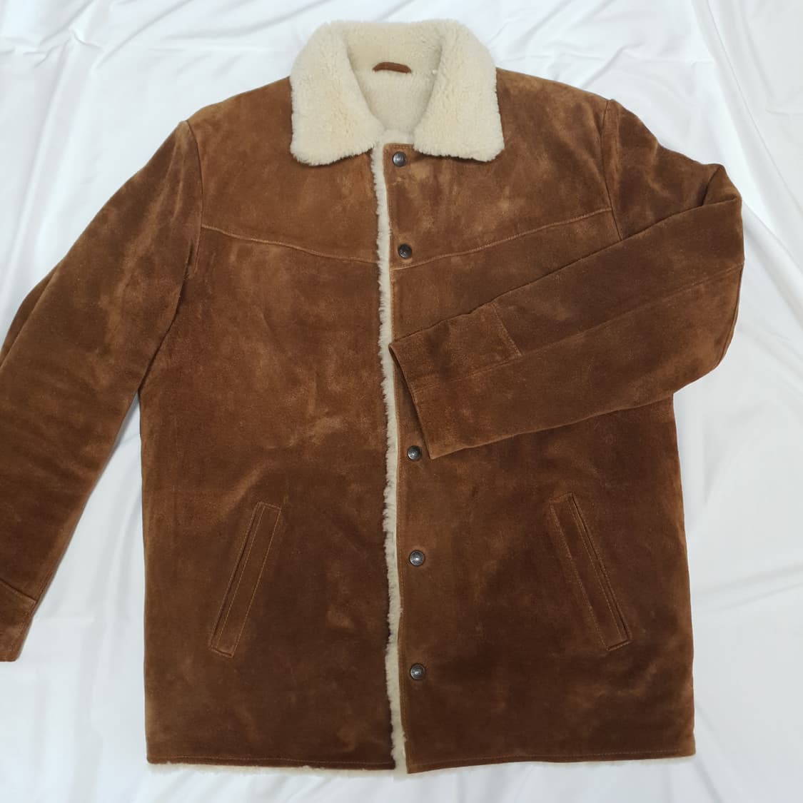 (M)리바이스 LVC 스웨이드 쉐르파 자켓 상품이미지1