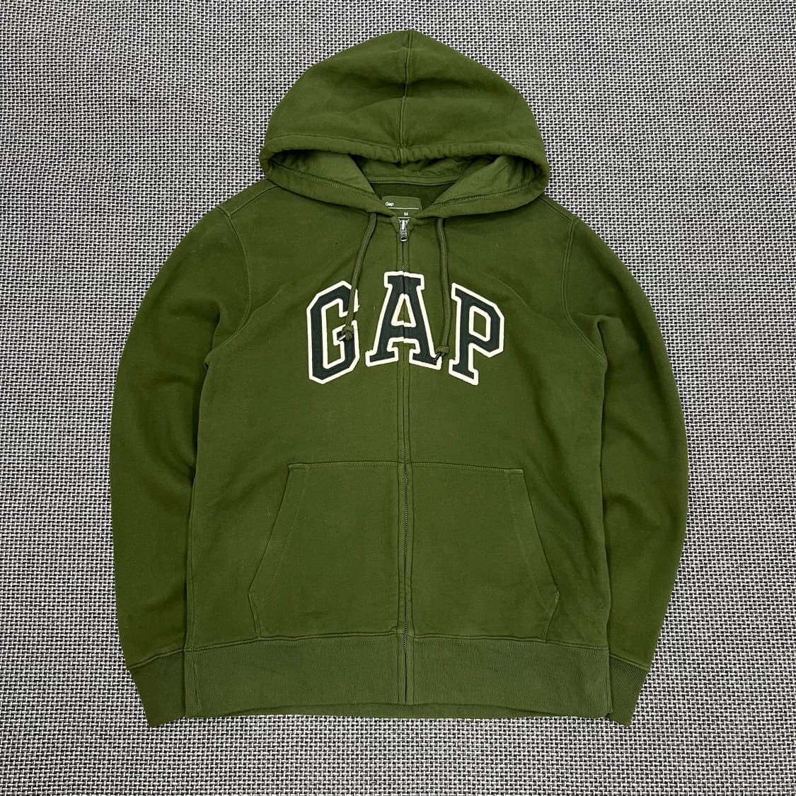 갭 카키 후드집업 상품이미지1