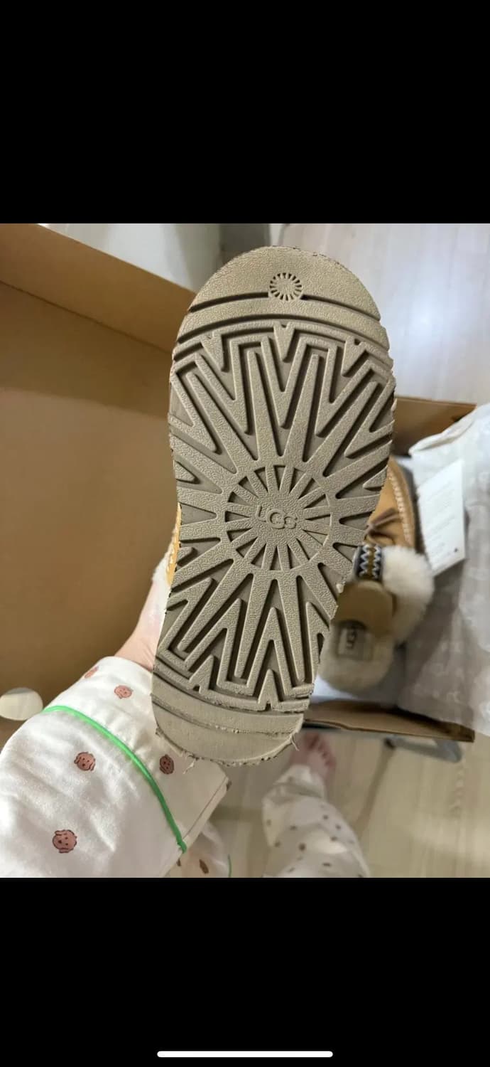 Ugg 어그 스티치 디스케드 슬리퍼 (체스트넛 7) 상품이미지4