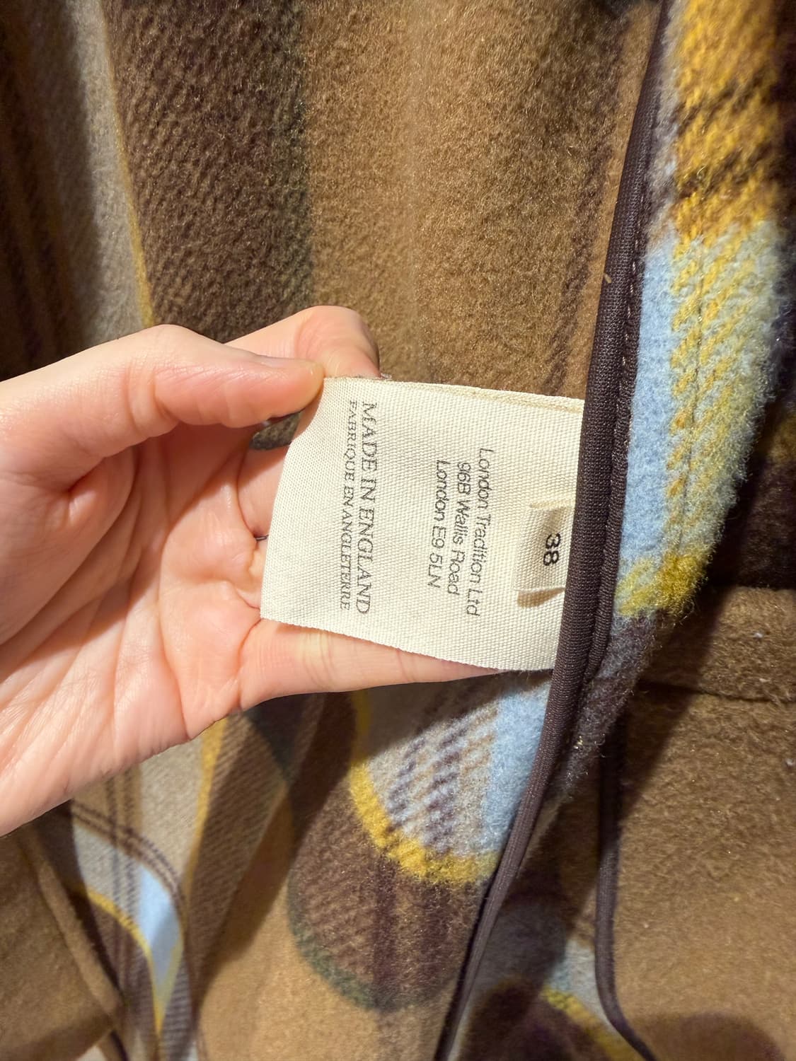 런던트레디션 마틴 맨즈 더플 코트 비큐나 A31 (UK38) 상품이미지9