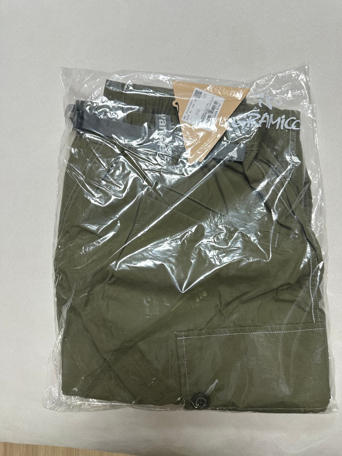 앤드원더 그라미치 밀리터리 와이드 팬츠 XL 새제품 상품이미지6