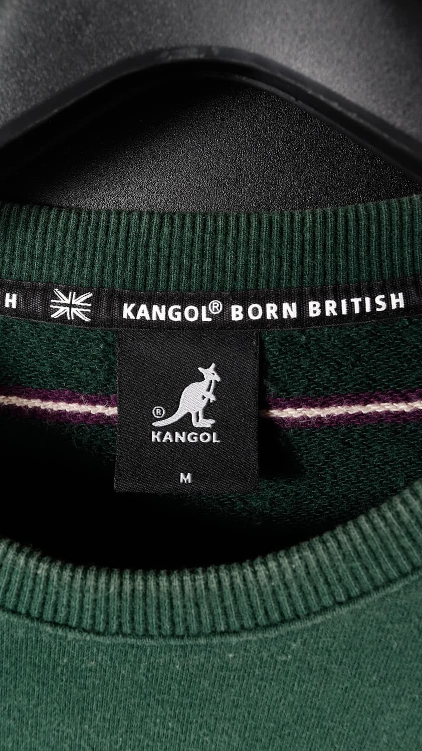 캉골 녹색 맨투맨 상품이미지4