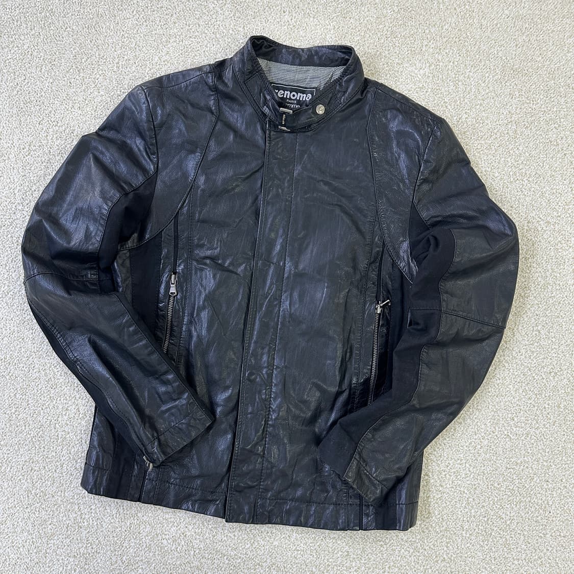 100 레노마 염소가죽 라이더 자켓 0324D 상품이미지1