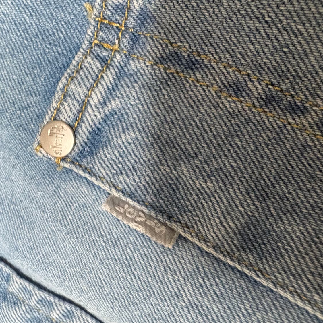 리바이스 실버탭 오버핏 데님 셔츠 s 상품이미지4