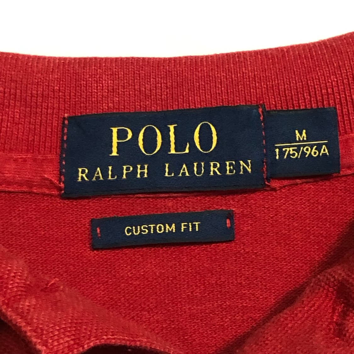 폴로 랄프로렌 캐나다 빅포니 레드 카라티 상품이미지4