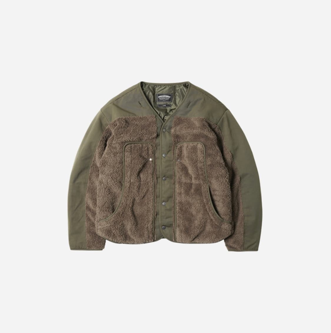 프리즘웍스 Smock hooded parka olive 상품이미지4