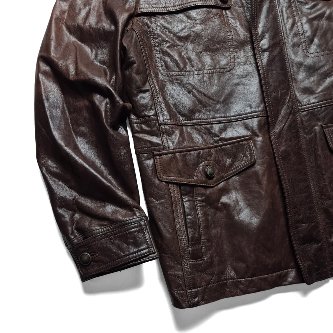 [100] 런던포그 산양가죽 필드자켓 상품이미지3