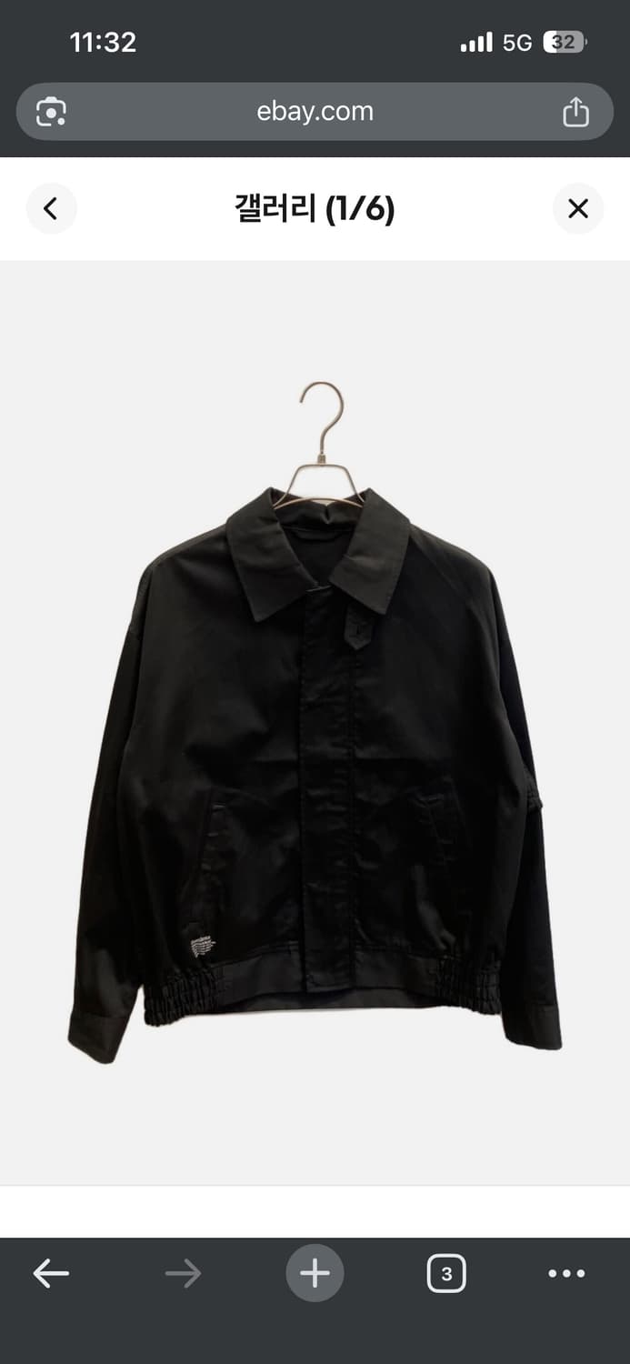 프레쉬서비스 블루종 블랙 m 상품이미지1