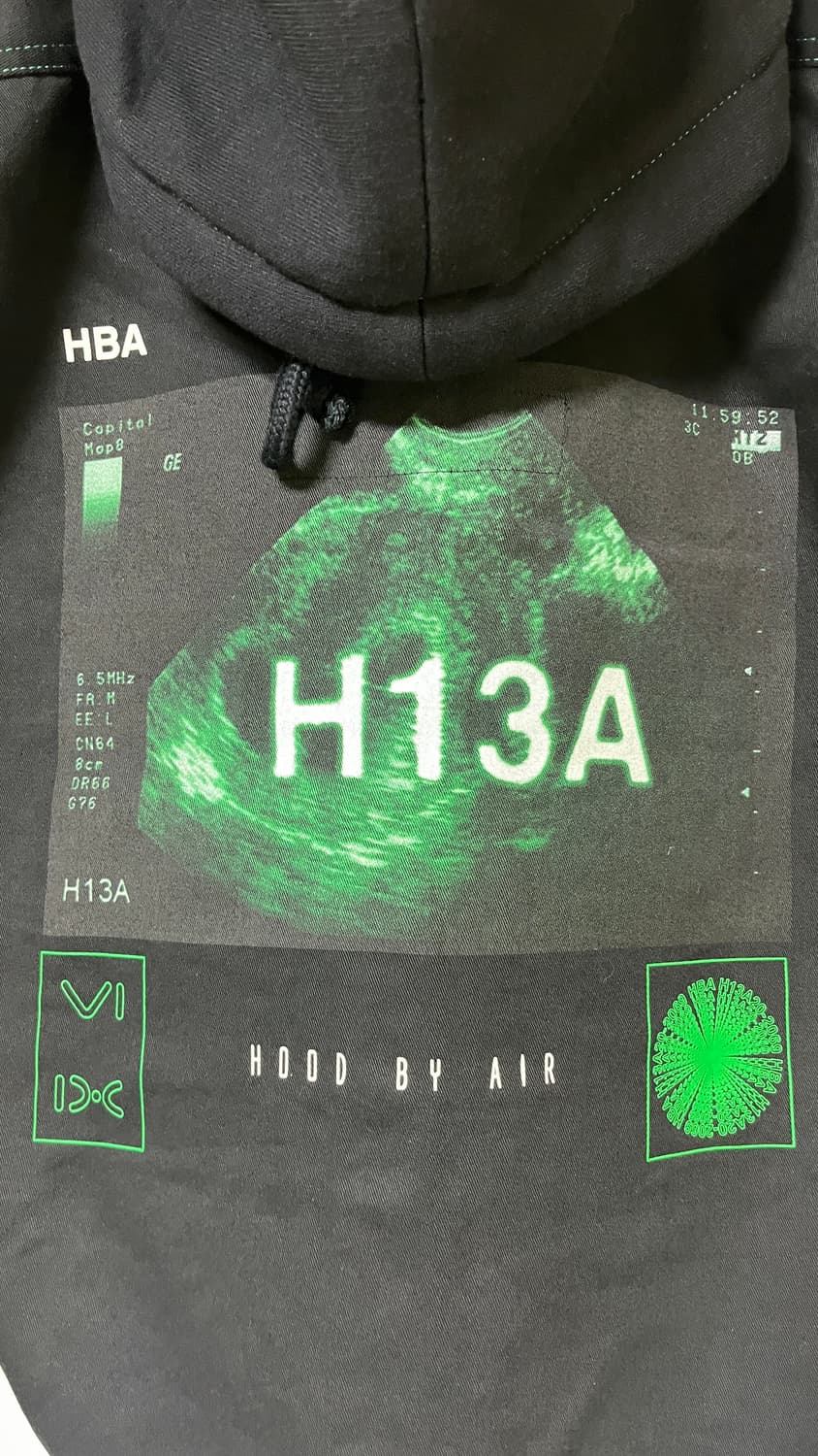 (XL) 후드바이에어 HOOD BY AIR 데님 트러커 자켓 새상품 상품이미지4
