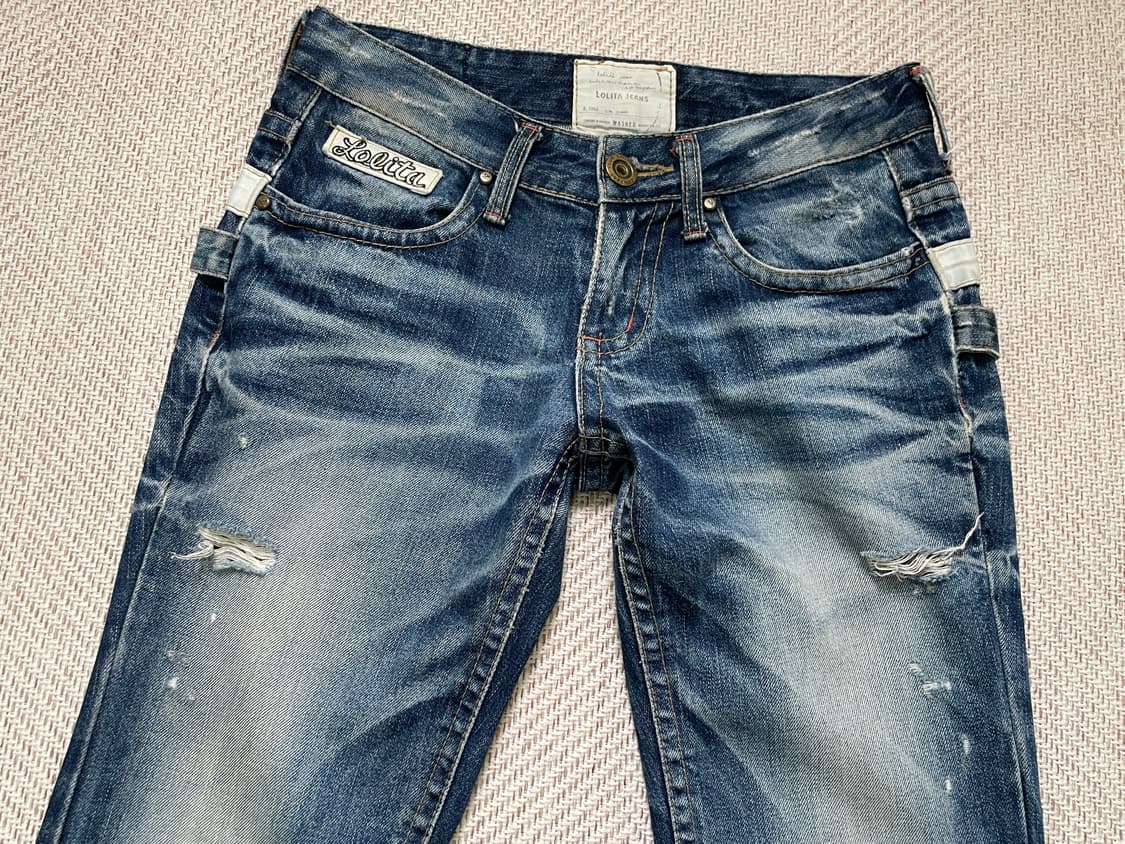 로리타 진 x concert dib 디스트로이드 데님팬츠 J04094 상품이미지6