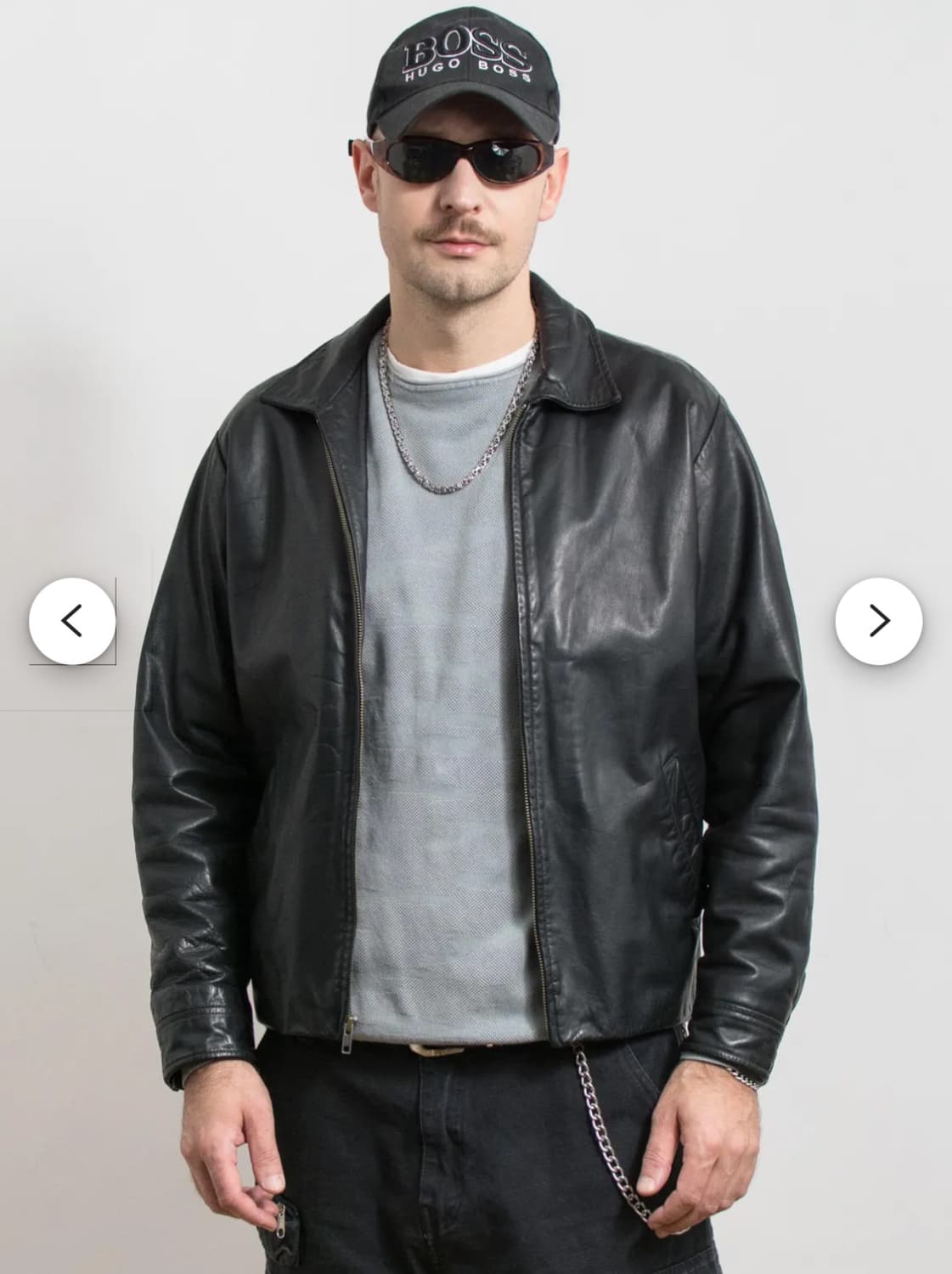 Old gap 올드갭 빈티지 레더자켓 가죽 자켓 상품이미지1