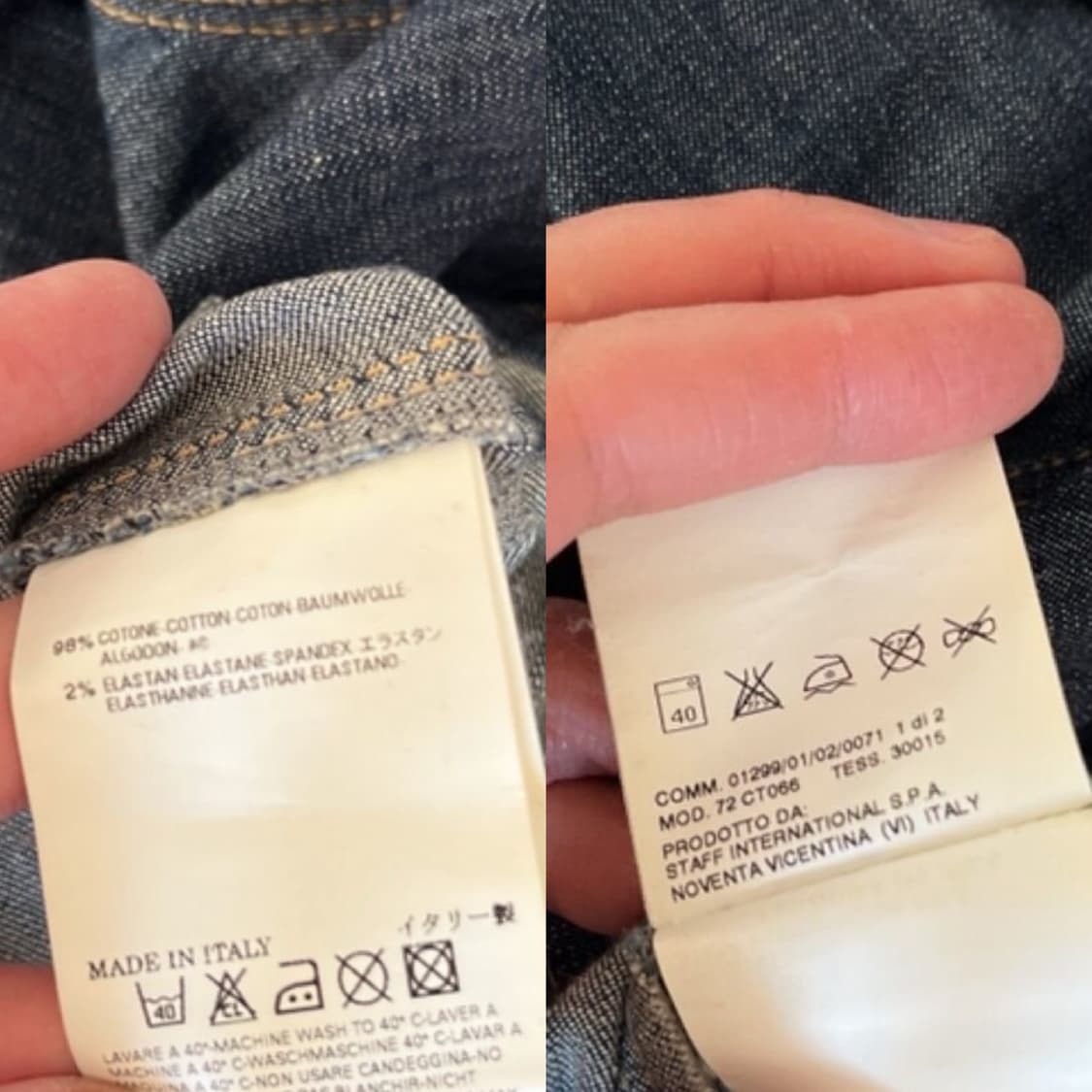 DSQUARED2 디스퀘어드 컬렉션 데님 드레스(40 사이즈)해외발송 상품이미지9