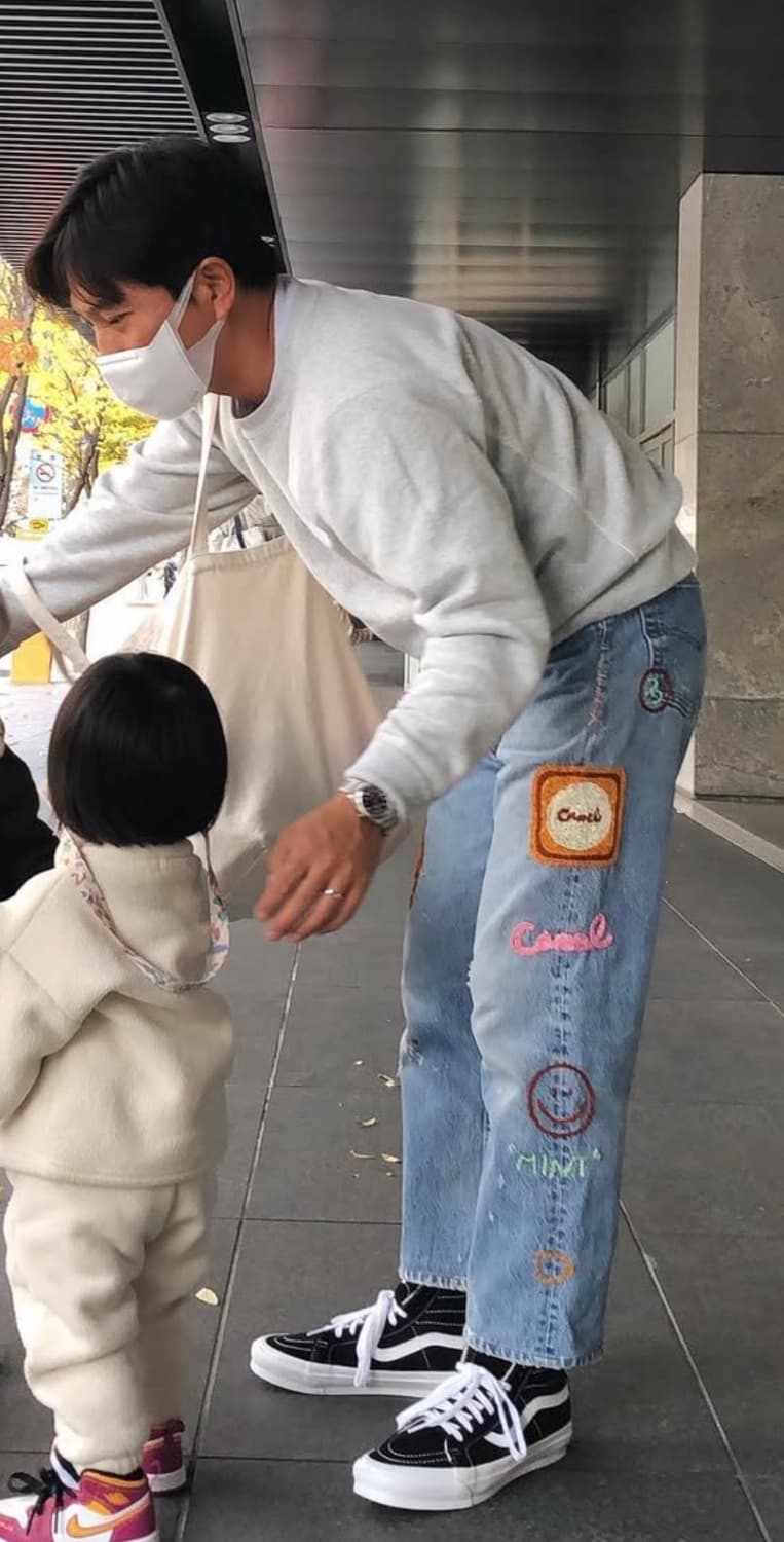 챔피온 재팬 블루택 리버스위브 스웻셔츠 상품이미지4